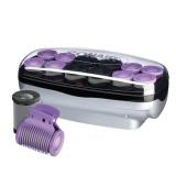 Conair Hot Rollers for Long, Medium & Short Hair, 12 Ceramic Flocked 1Â½-Inch and 1Â¾-Inch Heated Hair Rollers with Clips, Hot Curlers for Women, Volume & Curls