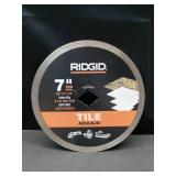 7 in. Tile Continuous Rim Diamond Saw Blade