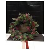 Eucalyptus Ribbon Artificial Wreath - Threshold designed with Studio McGee