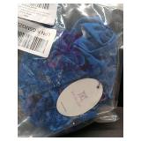 Avidlove Lingerie for Women Lace Strappy Underwear V Neck Bra and Panty Sets 2 Piece Bralette Outfits (Blue, Large)