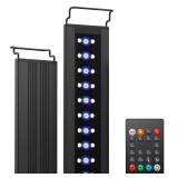 NICREW C10 24/7 LED Aquarium Light for Plants, 12-18 Inches, Full Spectrum Fish Tank Light with Timer, Brightness Adjustable
