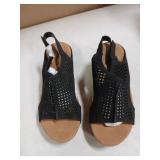 Spr & Joy Animal Print Sandals Size 7