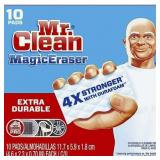 Mr. Clean Magic Eraser Extra Durable  Cleaning Pads with Durafoam  10 Count