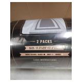 Anti-Fatigue Kitchen Mat Set - 2 Pack 17.3 x 29in and 17.3 x 47in Grey