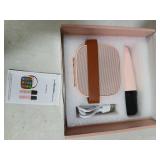 Portable Karaoke Speaker Kit with Microphone Pink