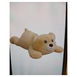 XMV 26in 5lbs Bear Weighted Stuffed Animal Light Brown