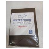 Coldwind Waterproof Chair Pad 2pk Brown