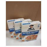 Quaker Oatmeal Squares Brown Sugar 14.5 Ounce Box 3 Boxes