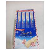 Limited Edition Lindt Peppermint White Chocolate Bars 24pk