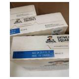 Quaker Oatmeal Squares Brown Sugar 14.5 Ounce Box 3 Boxes
