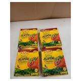 Old El Paso Spicy Jalapeno Cheddar Flavored Stand  N Stuff Taco Shells  10 Count Each 4 Boxes 5.4 oz
