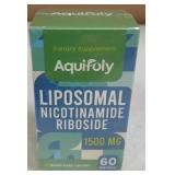 Aquifofy Liposomal Nicotinamide Riboside 1500mg Supplements 60 Softgels