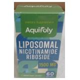 Aquifofy Liposomal Nicotinamide Riboside 1500mg Supplements 60 Softgels