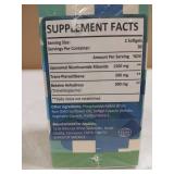 Aquifofy Liposomal Nicotinamide Riboside 1500mg Supplements 60 Softgels