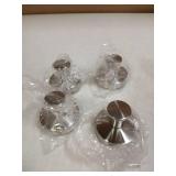 Suction Cup Hooks 4pk Silver