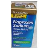 GoodSense Naproxen Sodium 220mg Pain Reliever 50 Tablets