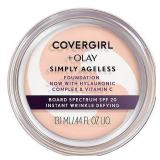 COVERGIRL + OLAY Simply Ageless Instant Wrinkle-Defying Foundation with SPF 28  Ivory  0.44 oz