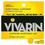 Vivarin Caffeine Alertness Aid Tablets - 40ct Exp:9/2025