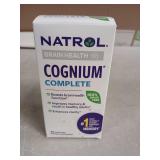 Natrol Cognium Complete Brain Health Supplement-60 Capsules-Exp:9/30/25