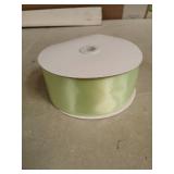 Sage Satin Ribbon Roll-2.5"x25 Yards