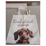 Dachshund Mama Canvas Tote Bag