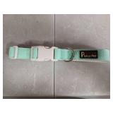 Plutus Pet Mint Green Dog Collar-Lg