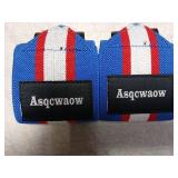 Asucwaow Professional Heavy-Duty Elastic Material Weightlifting Wrist Wraps