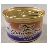 Fancy Feast Gravy Lovers Chicken & Beef Cat Food Case-24-3oz cans - BB 05/27