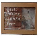 Best Friends Photo Frame with Quote -Picture 10x15 cm