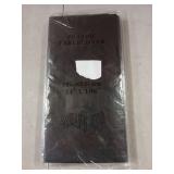 Black Plastic Tablecover - Large Size