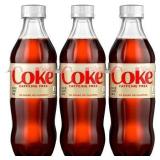 Diet Coke Caffeine-Free Bottles, 16.9 fl oz, 12 Pack