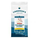 Cameron s Coffee Holiday Roasted Ground Coffee Bag  Flavored  White Chocolate Peppermint  12 Oz