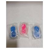 6 Pack 3 Pairs Gel Heel Pads for Achilles Tendonitis & Plantar Fasciitis Relief - Shock Absorbing, Reusable Heel Cushions with Adhesive Backing for Foot Pain Support for Men/Women(Medium Size)