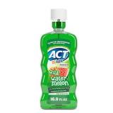 ACT Kids Anticavity Fluoride Rinse Wild Watermelon 16.9 fl. oz. Accurate Dosing Cup, Alcohol Free