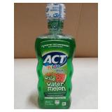 ACT Kids Anticavity Fluoride Rinse Wild Watermelon 16.9 fl. oz. Accurate Dosing Cup, Alcohol Free