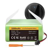 FirstPower 3200mAh Compatible with Eufy Battery Replacement - Eufy 11s Battery, 30, 30C, 15C, 15T, 12, 35C, 15C MAX - Ecovacs Deebot N79S, 500, N79, DN622 - Tesvor X500 Robot Vacuum Cleaners