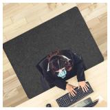 Placoot Office Chair Mat for Hardwood Floor & Tile Floor 55"x35" Desk Chair Mat for Rolling Chairs Electrostatic Adsorption Large Anti-Slip-Recyclable Material Floor Mat for Office/Home