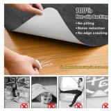 Placoot Office Chair Mat for Hardwood Floor & Tile Floor 55"x35" Desk Chair Mat for Rolling Chairs Electrostatic Adsorption Large Anti-Slip-Recyclable Material Floor Mat for Office/Home