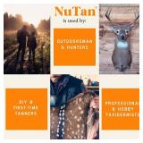 NuTan 32oz Tanning Formula by Advanced Tanning Solutions - Soft, Durable Tan for Deer, Moose, Bear, Elk, Fox, Rabbit Hides - Made In USA