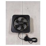 Gaiatop USB Desk Fan, 5 Inch Small Portable Table Desktop Fans with Strong Wind Ultra Quiet 3 Speeds and 180° Tilt Folding, Mini Personal Cooling Essentials For Office Home Bedroom Dorm Kitchen Black