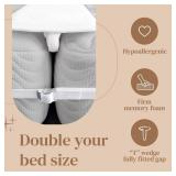 FeelAtHome Twin to King Bed Converter Kit - Bed Bridge - Twin XL Connector to King Maker - Mattress Bridge - Conversion Kit (8" Class)