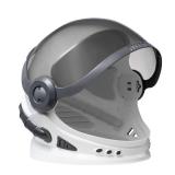Spooktacular Creations Astronaut Helmet with Movable Visor and Vents Design, Pretend Play Toy Set, School Classroom Dress Up, Role Play Accessory