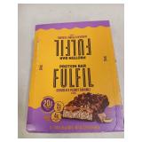 Fulfill Chocolate Peanut Caramel Protein Bars - 12 Count Box