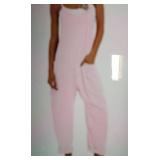 One piece Sleeveless Loose Strap Zip Front Jumpsuit Size Small