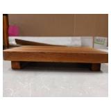 Ynqio Wooden Bathroom Sink Riser Tray