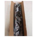 ENJOYBASICS Blackout Curtain Rod for Windows 66 to 120, Wrap Around Curtain Rods for Bedroom, Living Room, Adjustable from 30 to 129 Inches, Matte Black