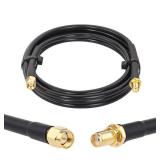 XRDS -RF SMA Cable, SMA Male to SMA Female Cables 6FT RG58 SMA Extension Cable for SDR Equipment Antenna Ham Radio,3G 4G LTE Antenna,ADS-B,GPS and etc