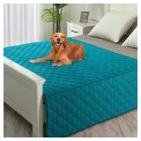 SPXTEX Dog Bed Cover - Washable Aqua Pet Pad for Dog Blankets & Couch Protection - Super Soft Training Pad - 82"x82"