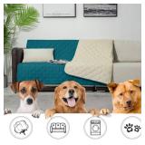 SPXTEX Dog Bed Cover - Washable Aqua Pet Pad for Dog Blankets & Couch Protection - Super Soft Training Pad - 82"x82"