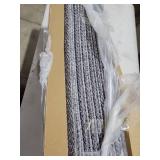 Bullnose Carpet Stair Treads, Non Slip Stair Treads for Wooden Steps Indoor, Stair Runner, Soft Stair Rugs, Edging Stair Protectors, Washable, 29.5\"x9.5\"x1.5\" 14pcs, Grey